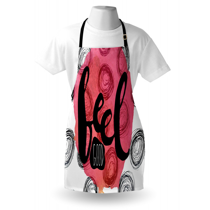 Watercolor Stain Circles Apron