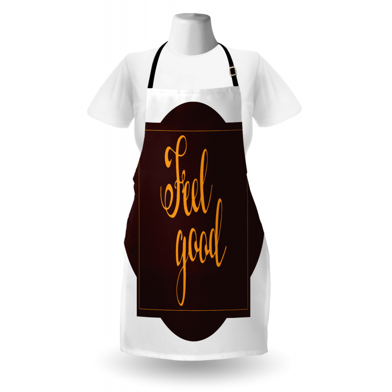 Optimist Words Geometric Apron