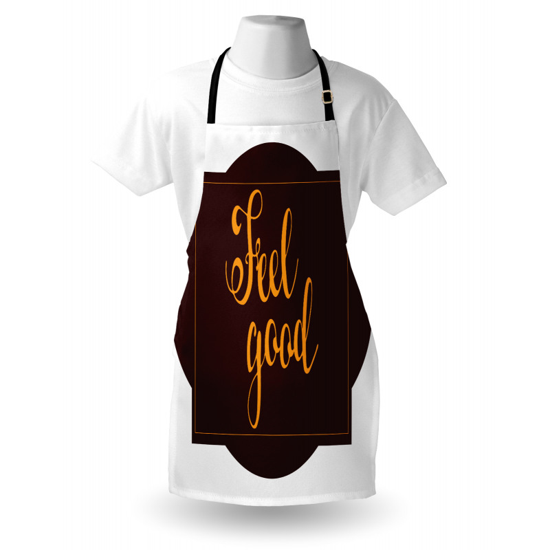 Optimist Words Geometric Apron