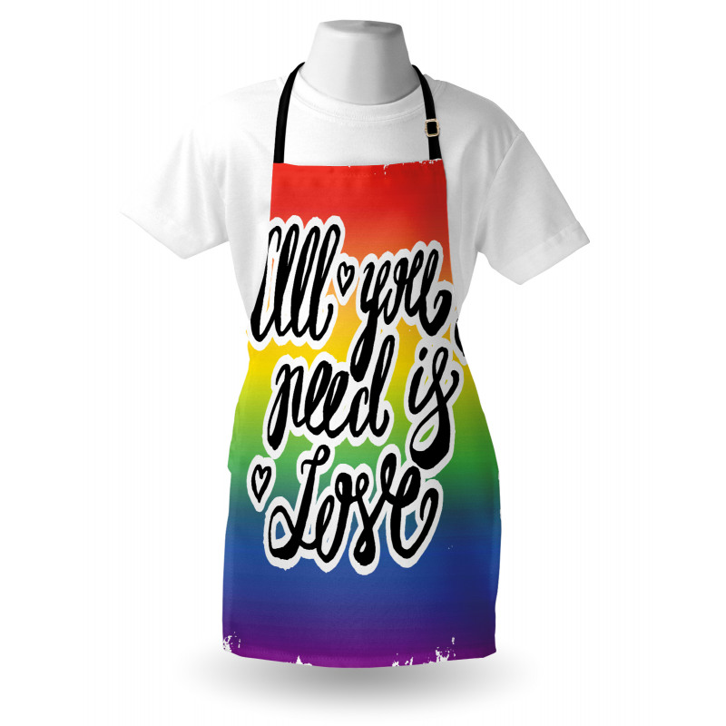 Pride Slogan Apron