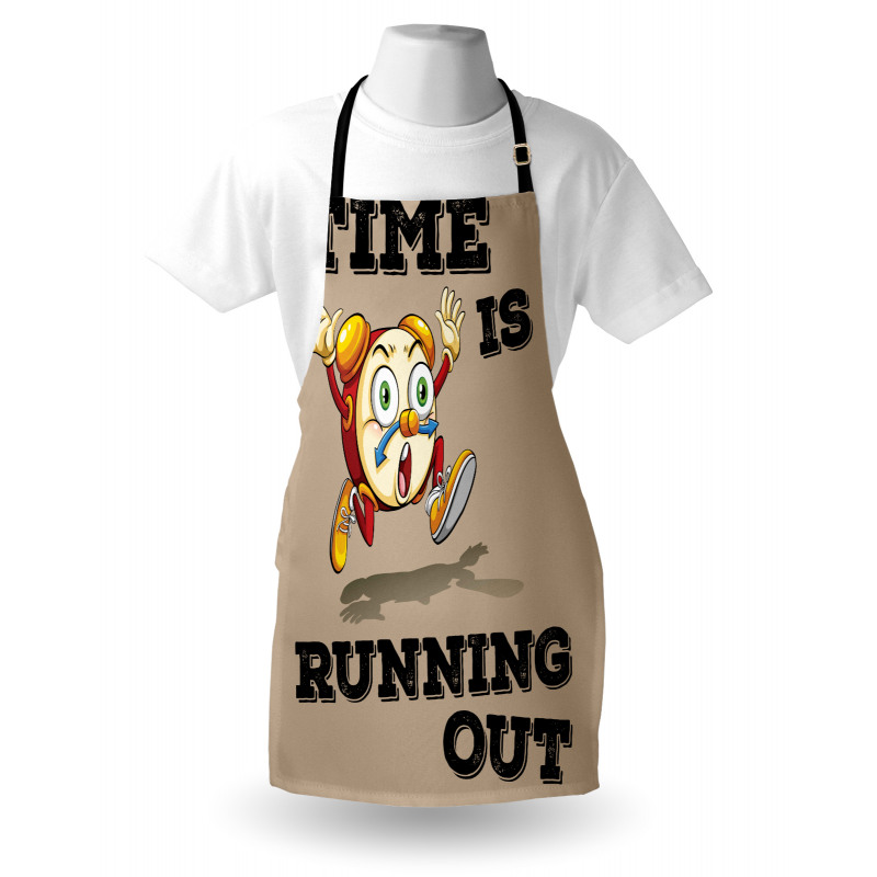 Crazy Funny Alarm Clock Apron