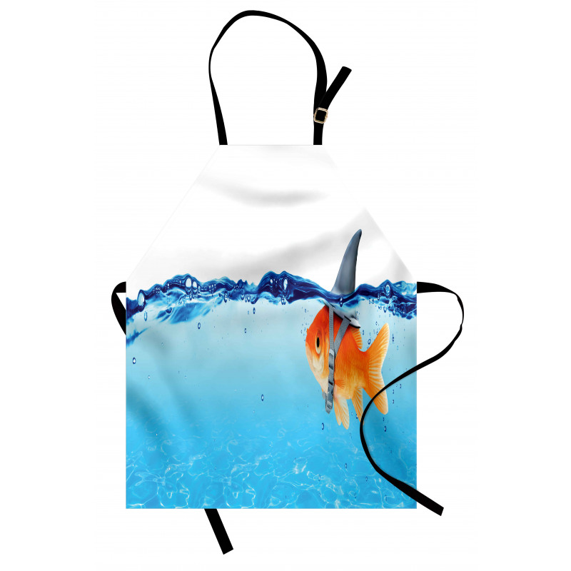 Small Fish with Shark Fin Apron