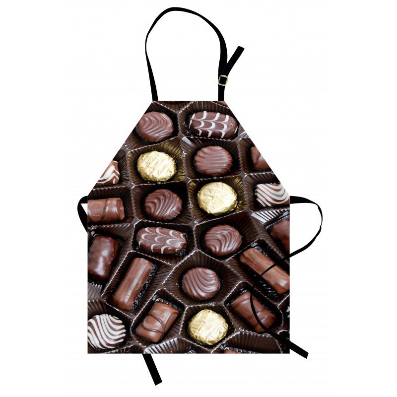 Yum Chocolate Box Image Apron