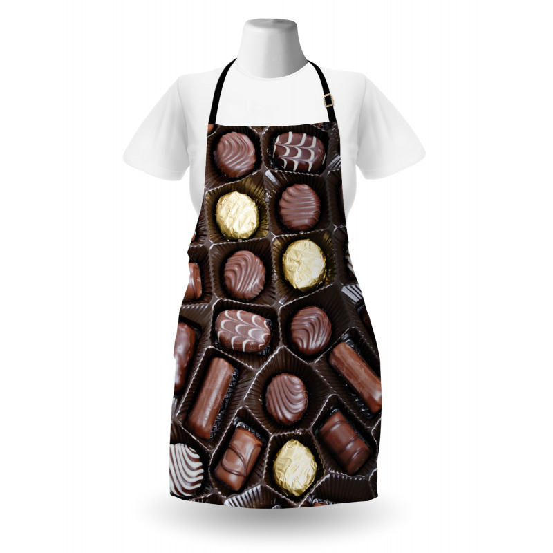 Yum Chocolate Box Image Apron