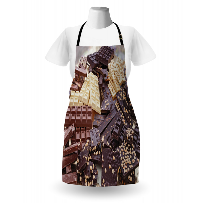 Assorted Chocolate Bars Apron