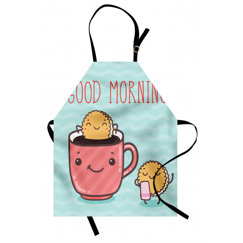 Happy Biscuits in Coffee Apron