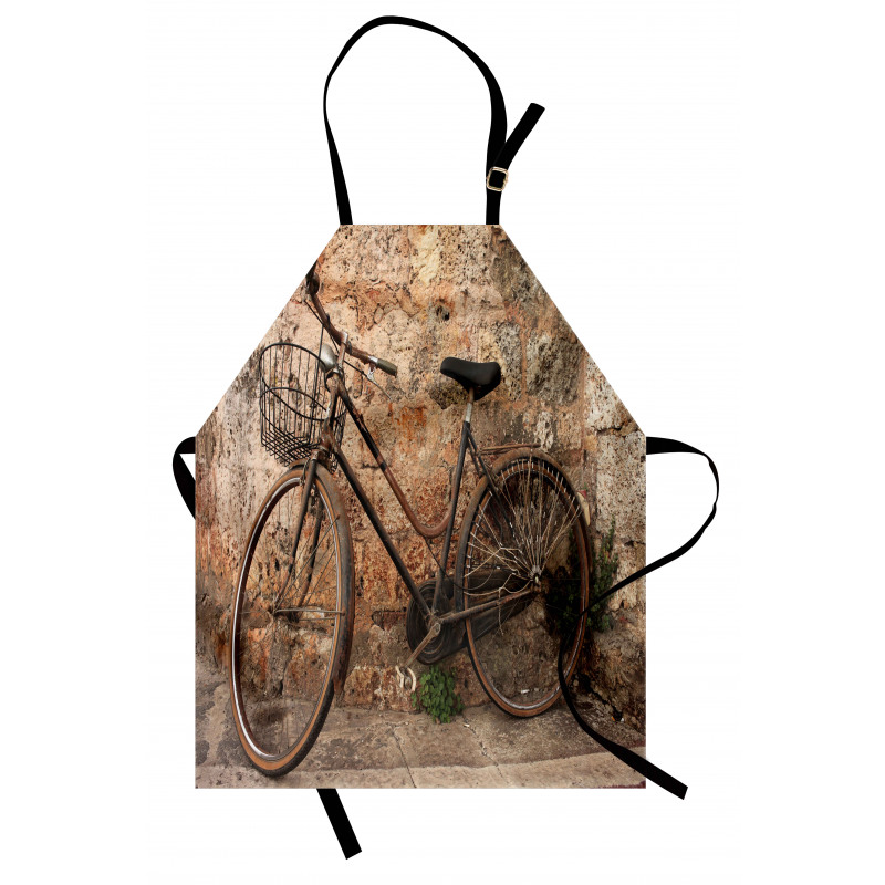 Rusty Vintage Bicycle Apron