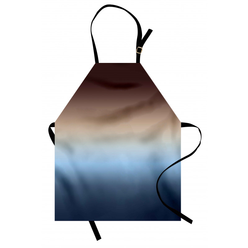 Gradual Color Change Modern Apron