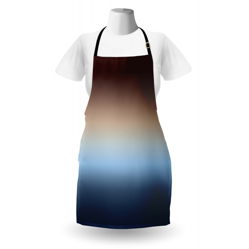 Gradual Color Change Modern Apron