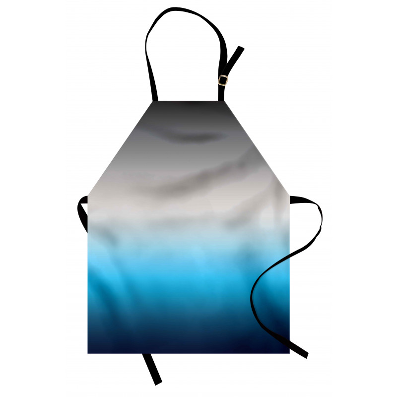 Abstract Color Change Pattern Apron