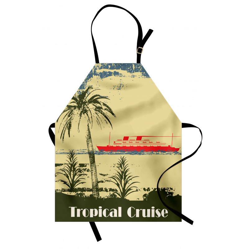 Travel Exotic Island Apron