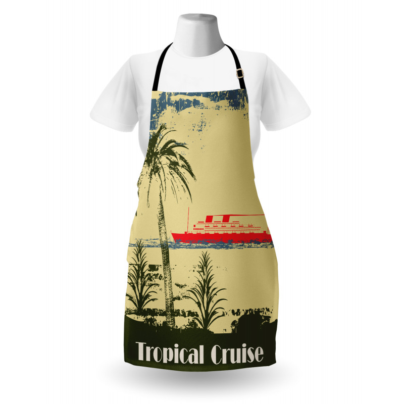 Travel Exotic Island Apron