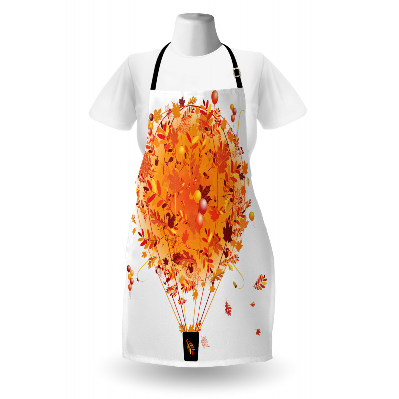 Autumn Concept Air Balloon Apron