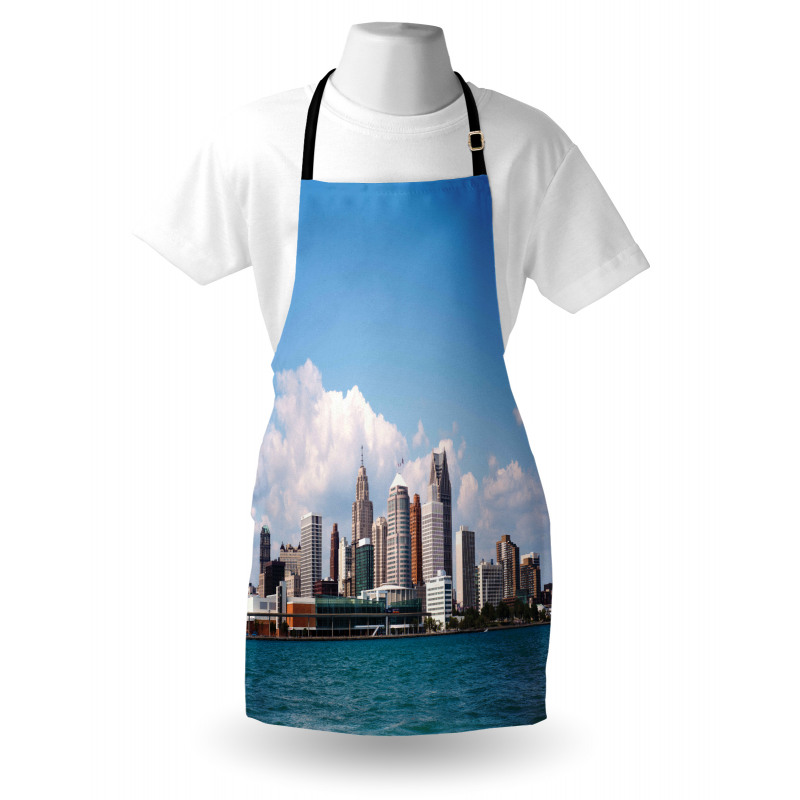 Downtown Detroit Skyline Apron