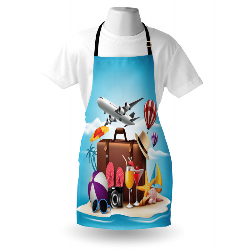 3D Realistic Summer Holiday Apron