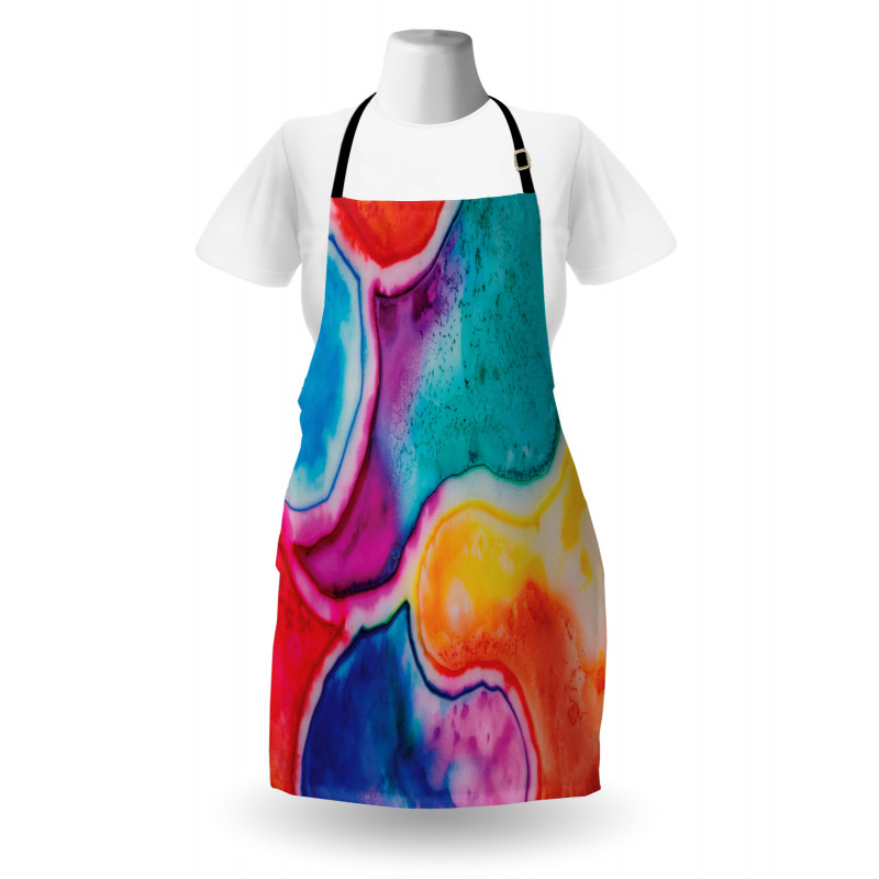 Different Watercolor Pools Apron