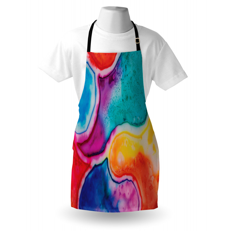 Different Watercolor Pools Apron