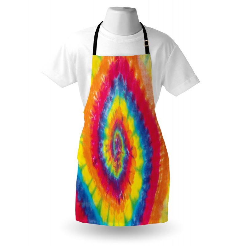 Abstract Colorful Batik Apron