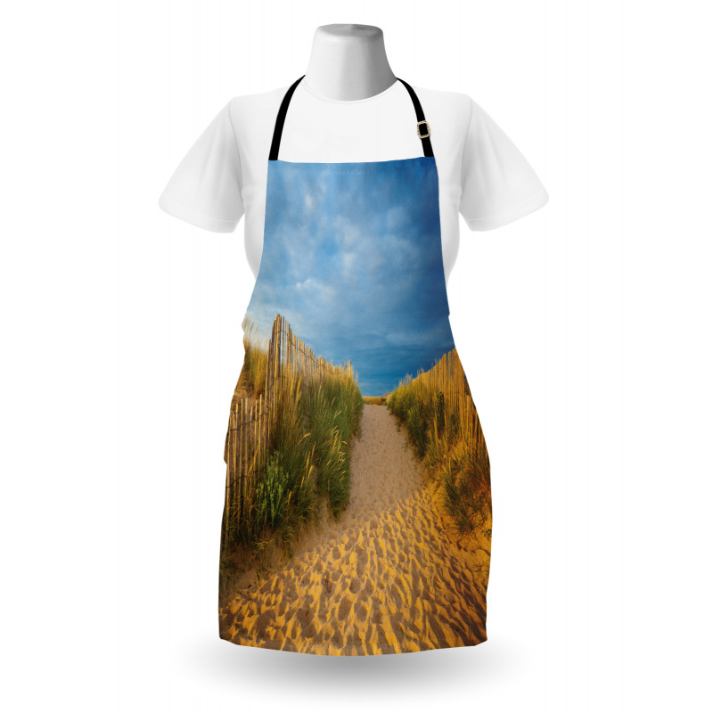 Sandy Beach Bushes Apron