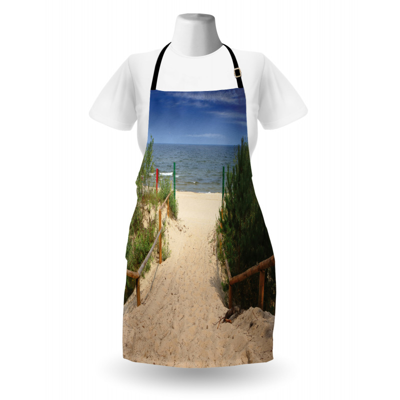 Sandy Peaceful Shore Apron