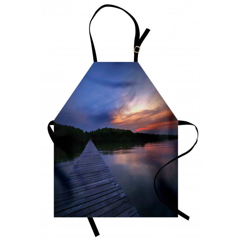 Sunset Scene Thailand Apron