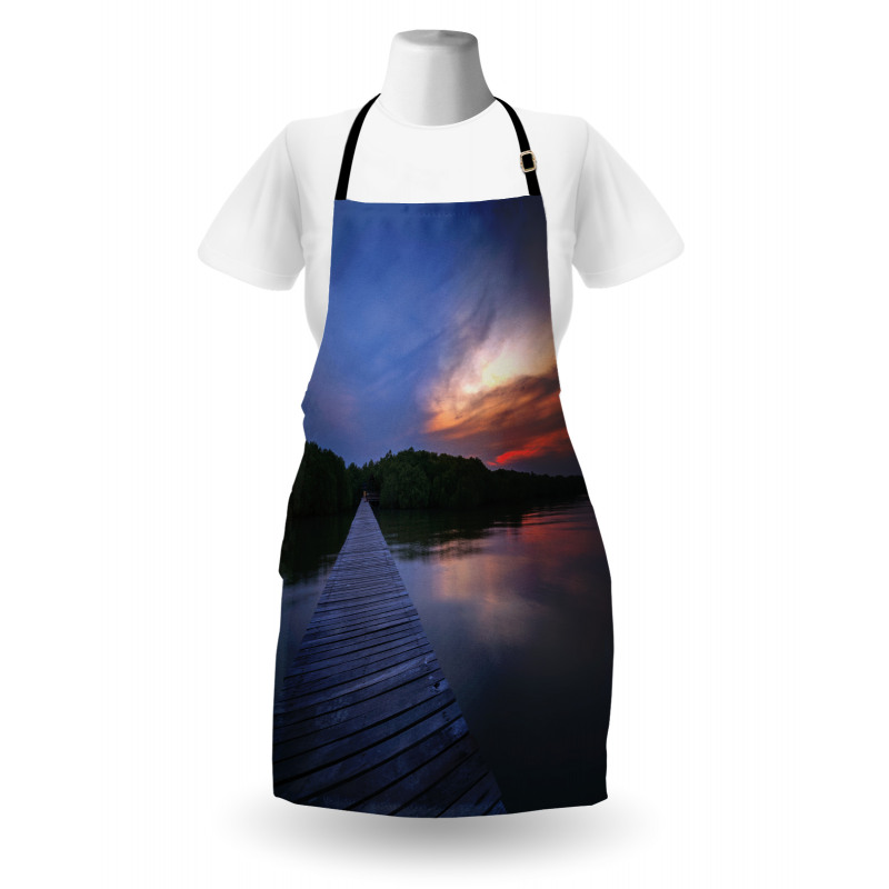 Sunset Scene Thailand Apron