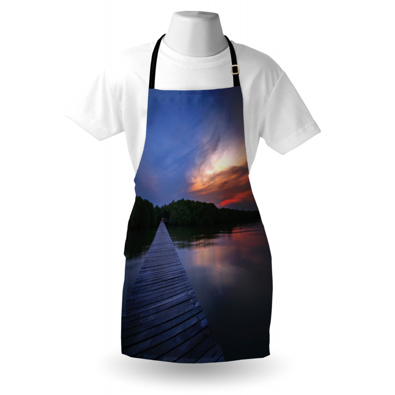 Sunset Scene Thailand Apron