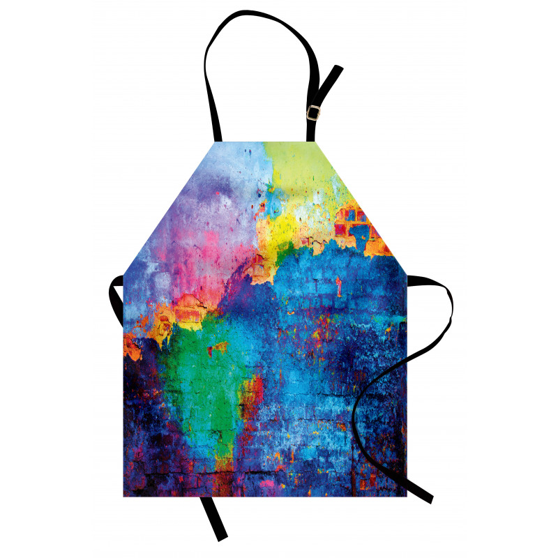 Vibrant Graffiti Spray Apron