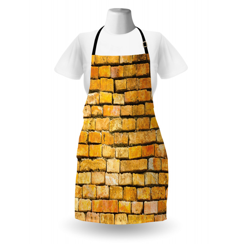 Old Wall Earth Tones Apron