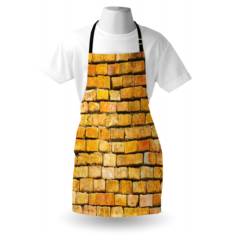 Old Wall Earth Tones Apron