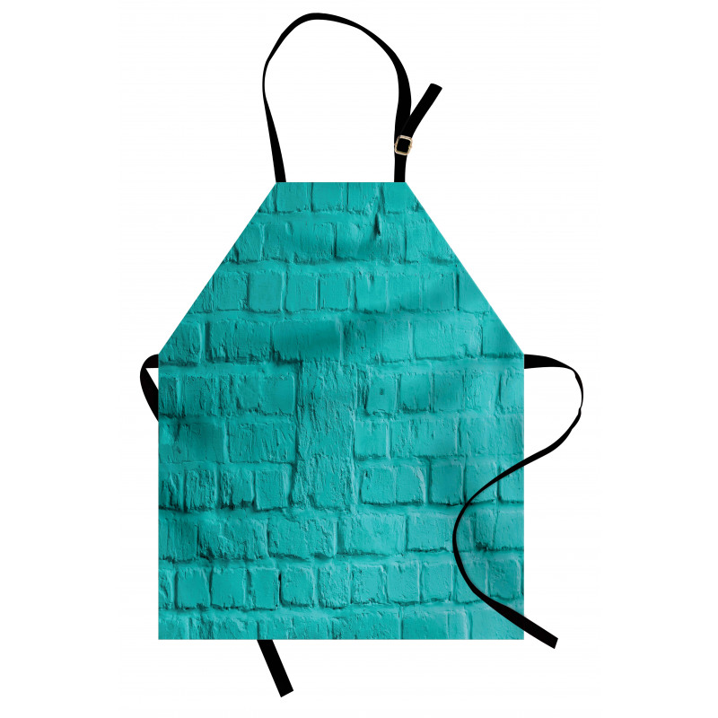 Turquoise Rough Wall Apron