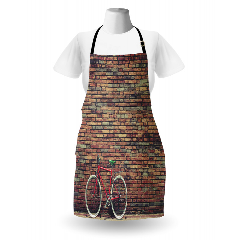 Retro Bicycle Roadside Apron