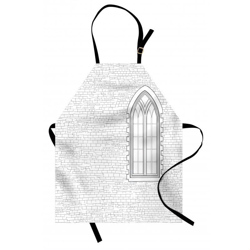 Sketch Gothic Window Apron