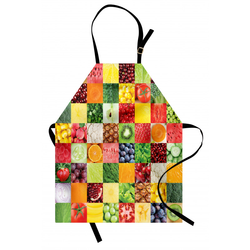 Healthy Fresh Food Squares Apron