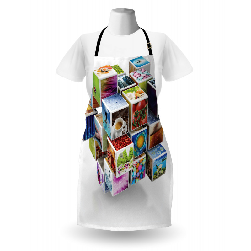 Colorful Life Style Photos Apron