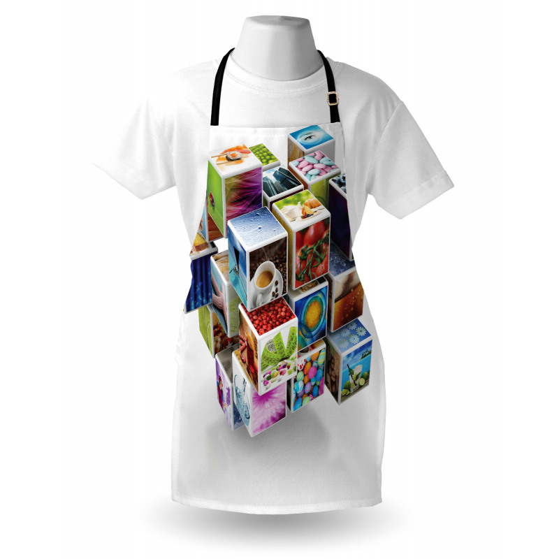 Colorful Life Style Photos Apron