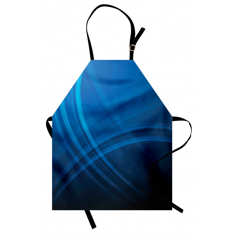 Ombre Style Abstract Backdrop Apron