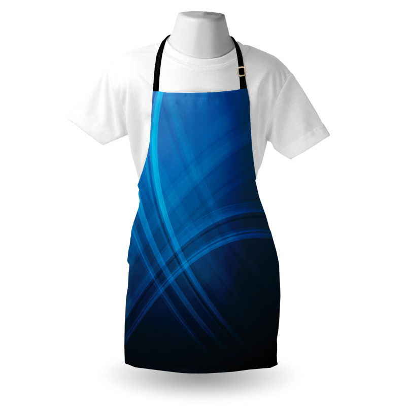 Ombre Style Abstract Backdrop Apron