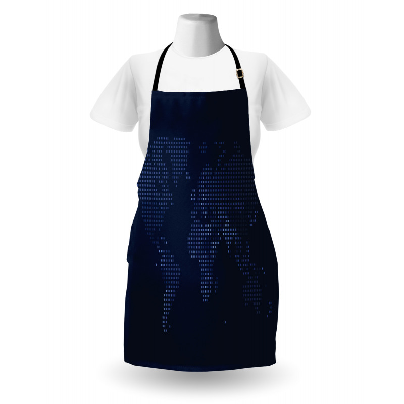 Modern World Web Dots Apron