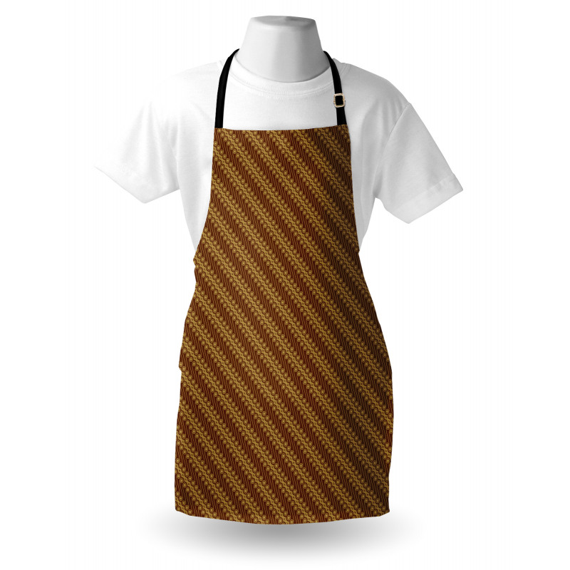 Creative Dots and Curly Lines Apron