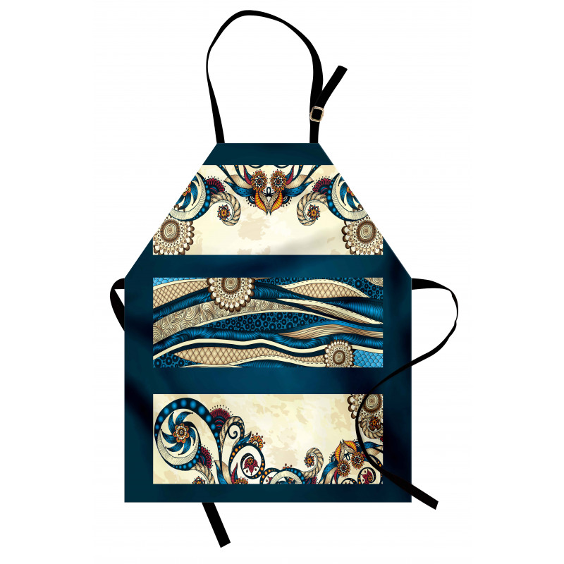 Antique Classic Floral Lines Apron