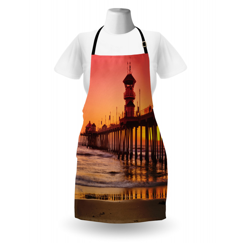 Huntington Beach Pier Sunset Apron