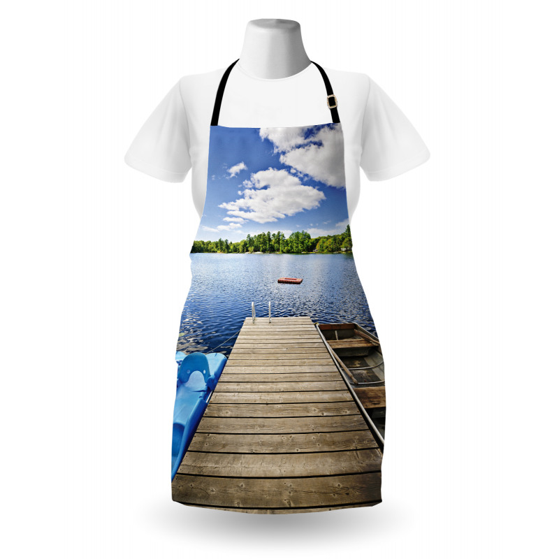 Canada Sunny Day Nature Photo Apron