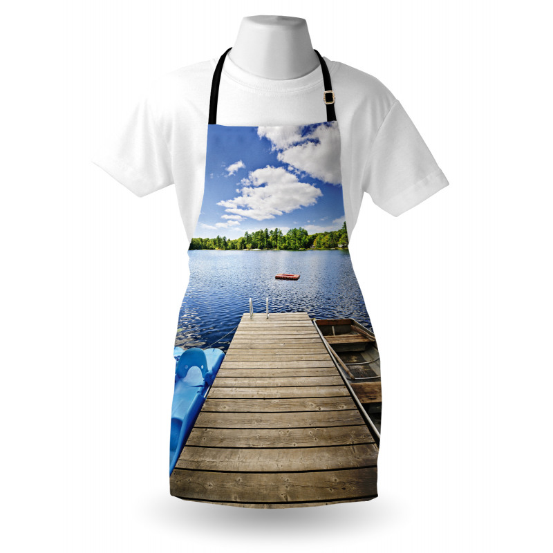 Canada Sunny Day Nature Photo Apron