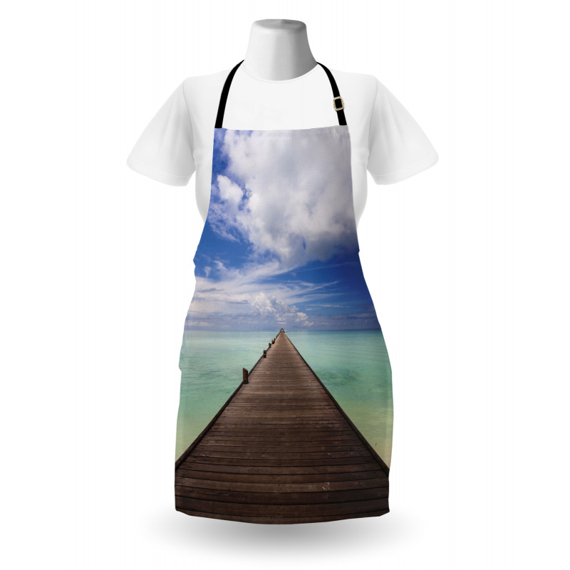 Peaceful View Long Jetty Ocean Apron