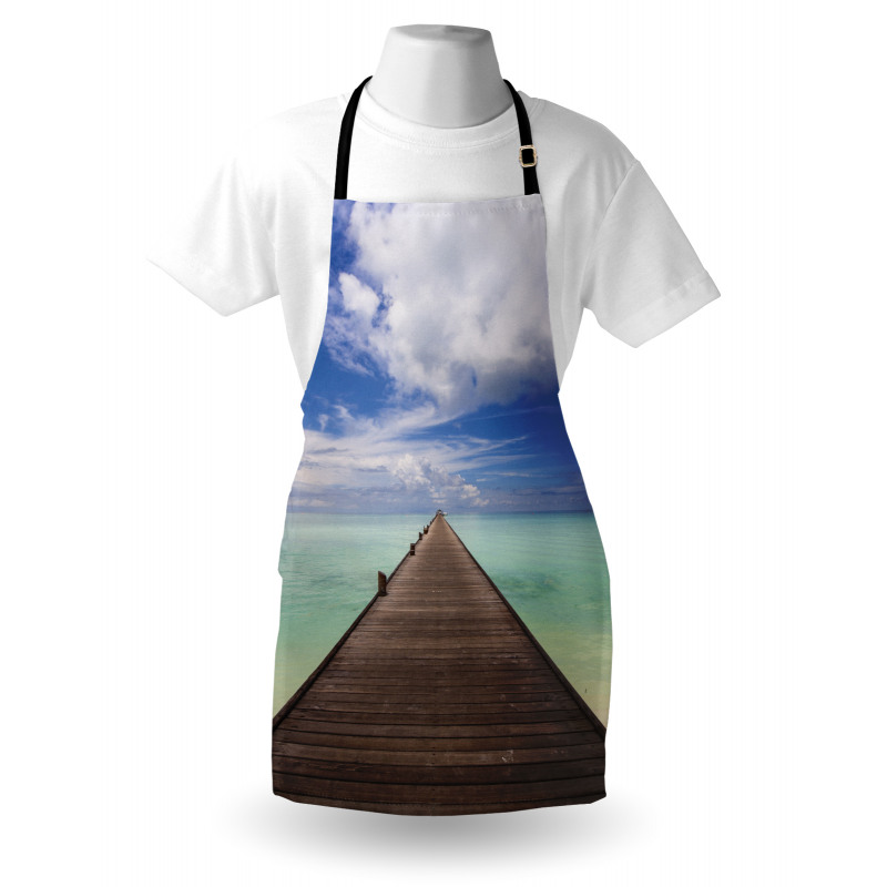 Peaceful View Long Jetty Ocean Apron