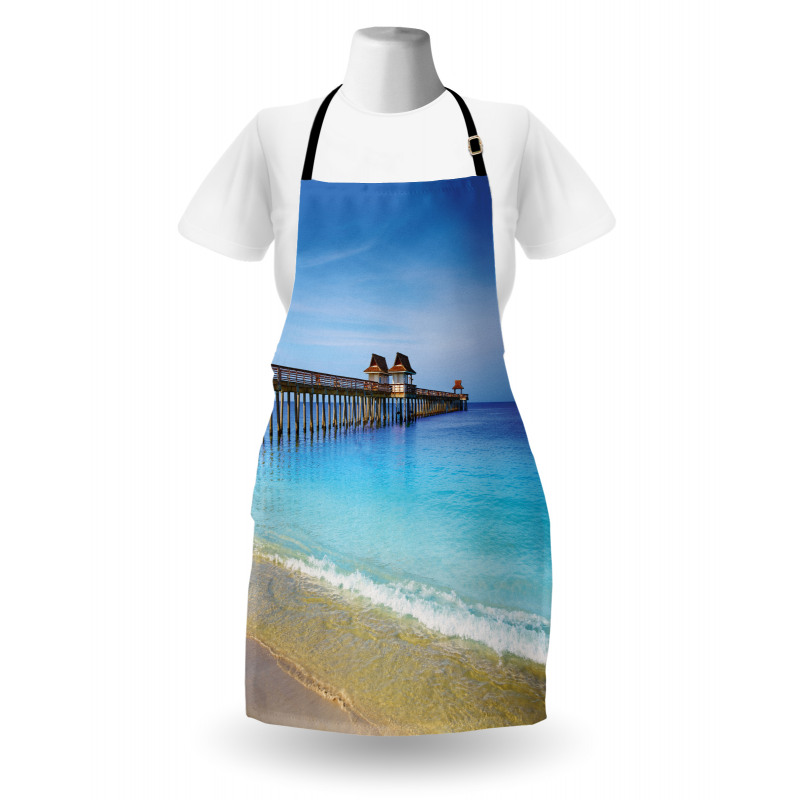 Florida Beach Sunny Day Ocean Apron