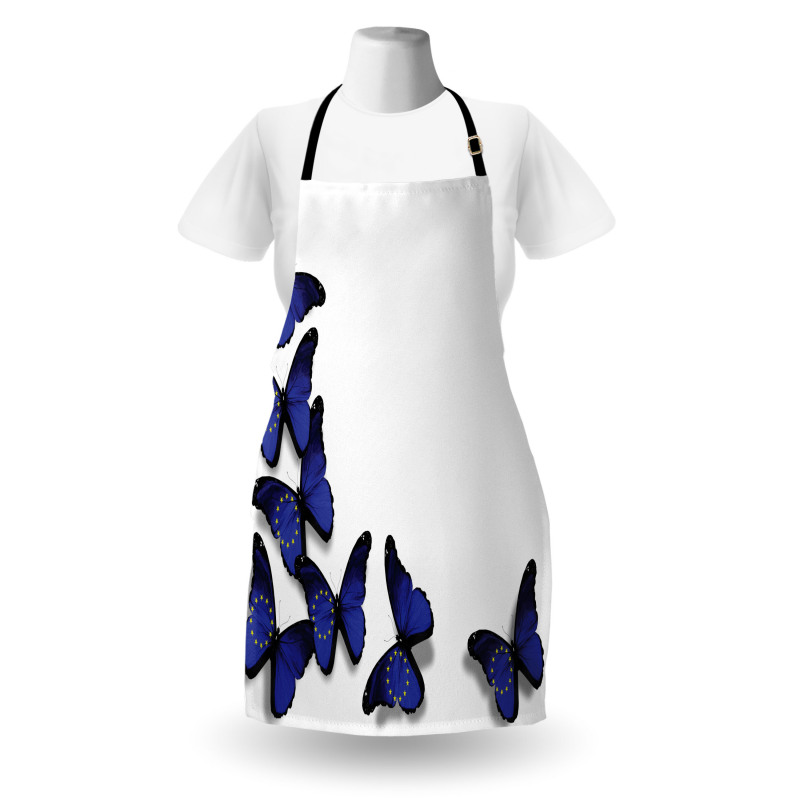 European Union Butterflies Apron