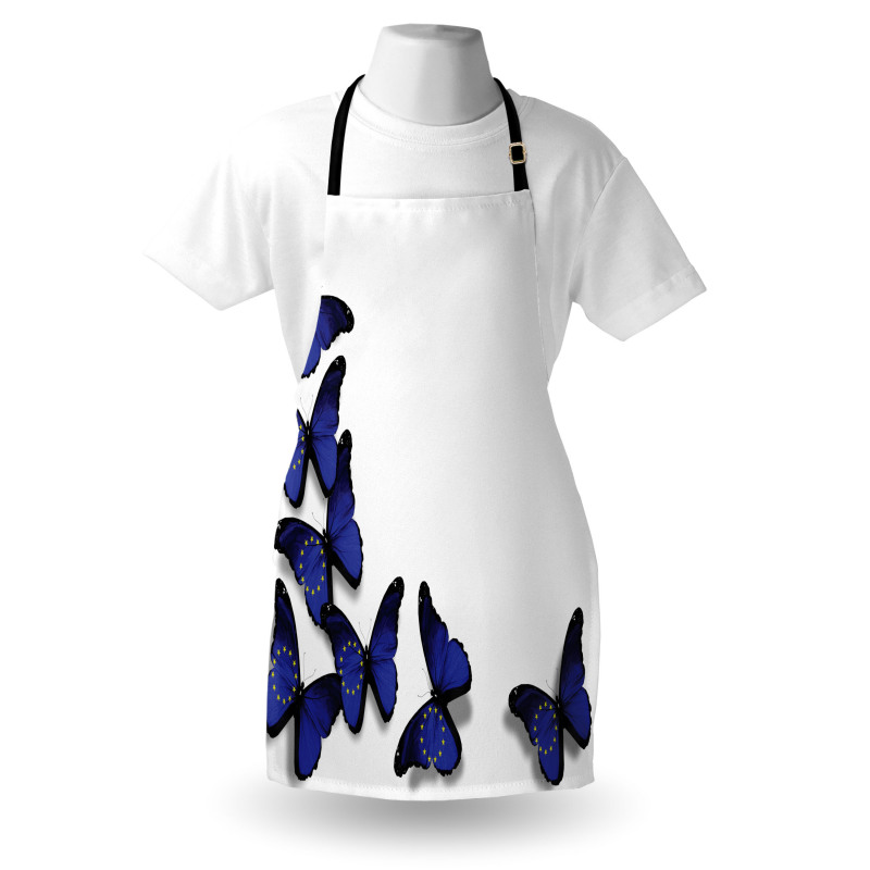 European Union Butterflies Apron