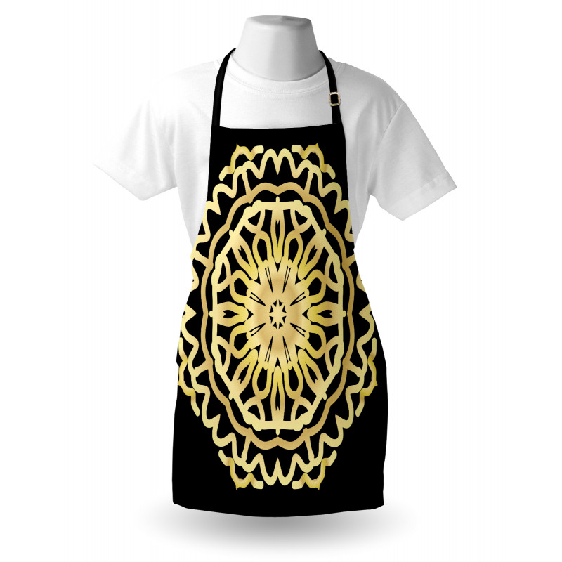 Modern Simplistic Mandala Apron